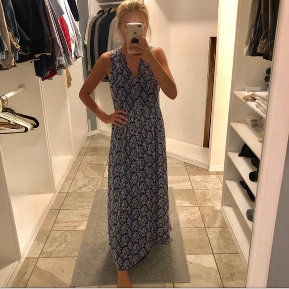 madewell floral maxi dress Women's Squareneck Sleeveless Maxi Dress in Dusty Merlot - Size 00